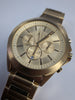 Gents Gold Armani Exchange Watch Boxed