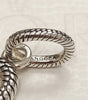 Genuine Pandora Moments Small Pave O Pendant & Open Heart Dangle Charm S925 ALE