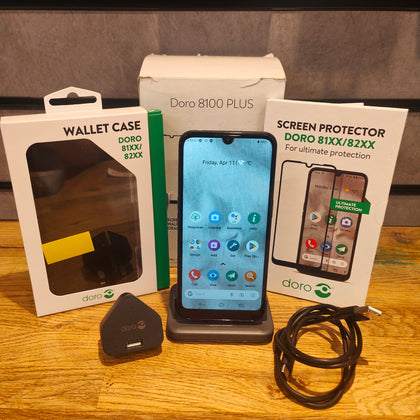 Doro 8100 Plus DSB-0400 - 32GB - Graphite (Unlocked)
