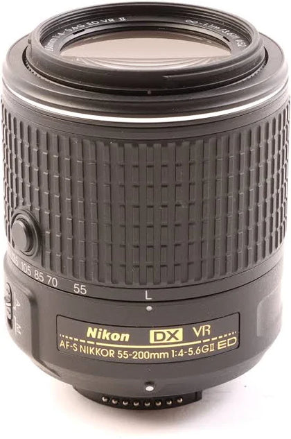 Nikon AF-S DX NIKKOR 55-200mm f/4-5.6G ED VR Lens Boxed