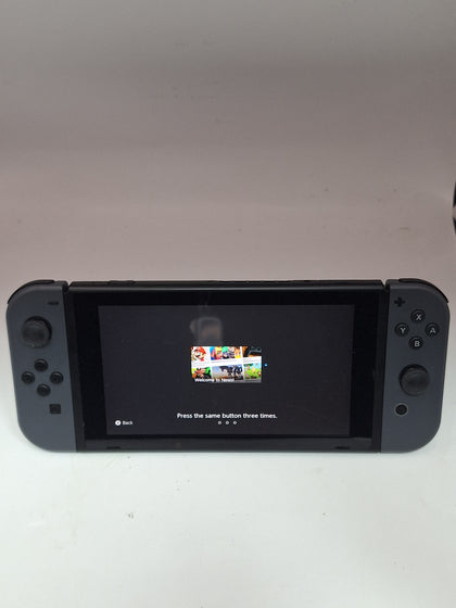 Nintendo Switch Console, 32GB + Grey Joy-Con,