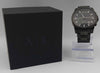ARMANI Exchange men's Chronograph black stainless steel watch black Boxed