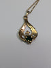 9CT GOLD CLADDAGH PENDANT WITH 9CT GOLD CHAIN PRESTON STORE