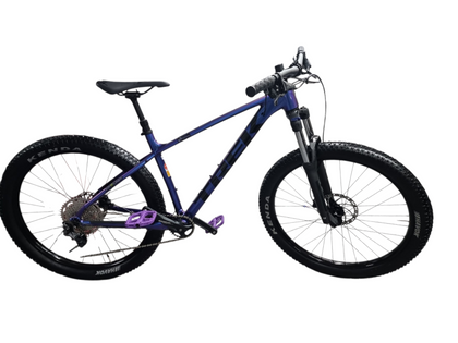 Trek Roscoe 6 2023 Downhill Hardtail Mountain In Purple Flip With Dropper Post - 27.5