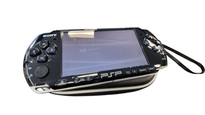 Sony psp console with 2 games
