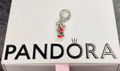 Genuine Pandora Retired Minnie Mouse 2020 Chinese New Year Dangle Charm