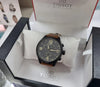 Tissot Chronograph XL leather watch