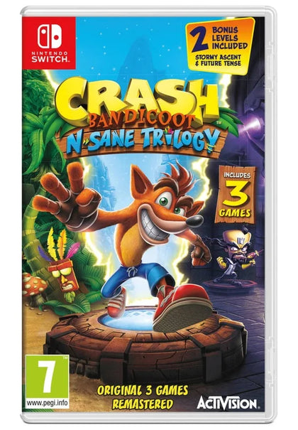 Crash Bandicoot N. Sane Trilogy Cartridge only