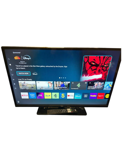 Bush 32 Inch Smart HD Ready HDR LED Freely TV (32HT25CB)