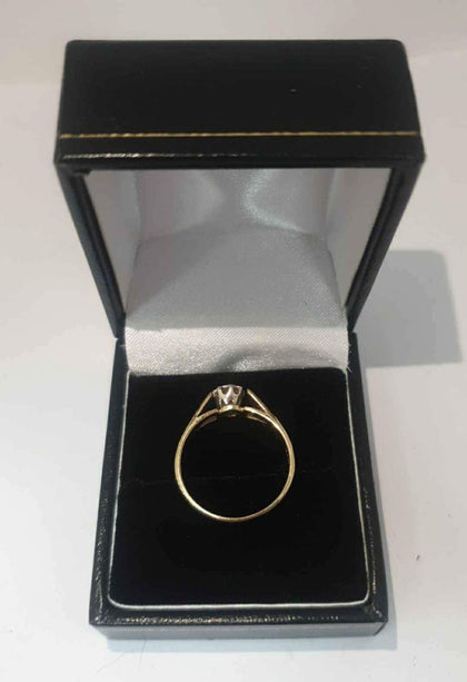 Gold Ring 375 9CT size O