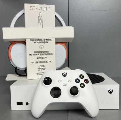 Microsoft Xbox Series S 512GB Digital Console & Stealth Gaming Headset ** Unboxed **