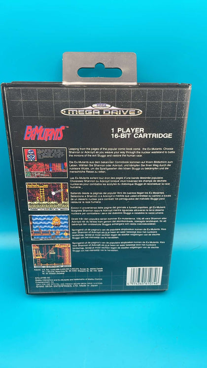 Sega mega drive Ex-mutants