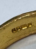 22ct 7.6G Gold Snake Ring - Size L - **HALLMARKED**