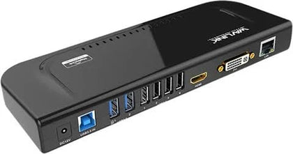 Wavlink Universal Docking Station Laptop USB 3.0 Dock with Dual Video Display NEW