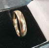 9ct Yellow Gold Narrow Band - Size M - 4.11g