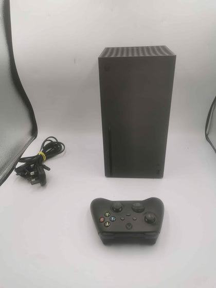 Xbox Series X Console 1TB Black Unboxed with 1 Controller(Missing back cover) and power cables