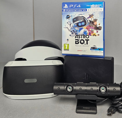 Sony Playstation 4 VR Headset 2nd Gen + Astro Bot.