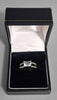 18CT White Gold Ring 5.9G Size M