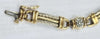 14ct Yellow/White Gold Diamond Bracelet 7.5"