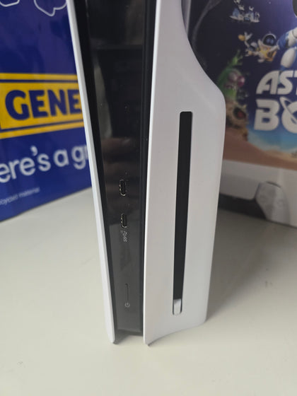 Playstation 5 Slim Console, 1TB, White, Boxed(Damaged Sleeve)