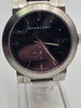 MENS BURBERRY BU9901 SILVER WATCH *24 MONTH WARRANTY*