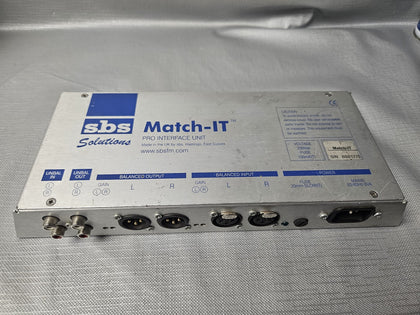 **Boxing Day Sale!** Sbs Solutions Match-it 4-channel Pro Interface Unit