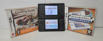 Nintendo DS Lite Console Black & 2 Games