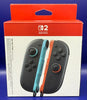 Nintendo Switch 2 Joy Con Pair Black, Red & Blue With Straps Boxed - Chesterfield