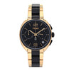 Fendi Momento Chronograph Black & Gold