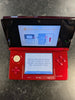 Red Nintendo 3ds Console & Pokémon Sun 3d