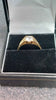 375 9CT RING, YELLOW GOLD, SIZE: P, 1.89G