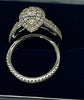 18CT DIAMOND RING SET 5.6G