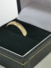 Hallmarked and tested 9 karat (375) gold ring , size R