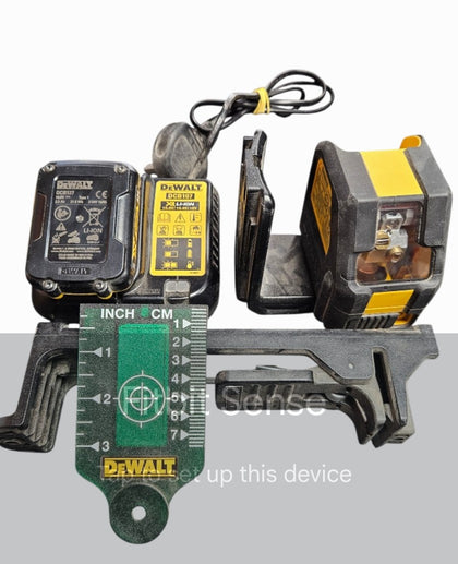 DeWALT DCE088D1G-GB 12V Green Cross Line Laser Level - Boxed
