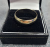 9CT - Yellow Gold Band Ring - 4.08g - Size Y. Hallmarked.