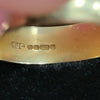 9ct Yellow Gold Band - Size R - 5.15g