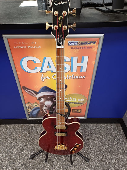 Epiphone Allen Woody Rumblekat Bass - Wine Red