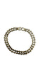 9ct Fancy V bracelet Ladies gold