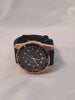 Bulova 98A192 Gents Quartz Rose Gold Divers Style Chronograph Watch - Rubber Strap - Unboxed