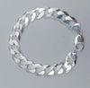 ** BRAND NEW ** 925 silver bracelet 8" 32.0G Curb Style