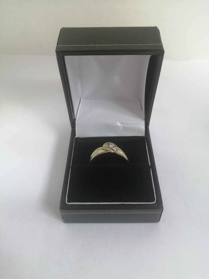 14ct Hallmarked Gold Ring 2g Size T With Box