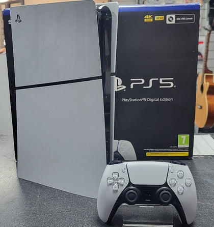 Playstation 5 Slim Digital Edition Console - 1TB - White - Boxed