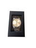 Sekonda Mens Day Date Gold Dial Stainless Steel Bracelet Watch 40436