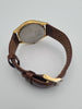 Seiko 7N43-8A vintage Quartz Dress Watch with leather strap BOXED