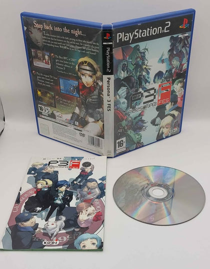 PlayStation 2 persona 3 FES with manual game