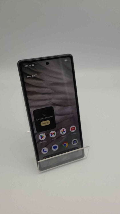 Google Pixel 7a Mobile Phone - 128GB - Open Unlocked - Charcoal - Unboxed (ScreenBurn)
