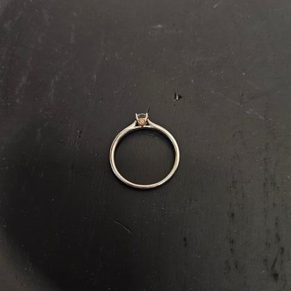 18ct White Gold Diamond Engagement Ring