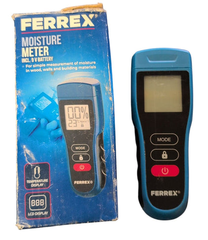 Ferrex Moisture Meter With LCD Display