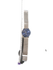 Geoffrey Beene Mens Watch Blue-Stainless Steel Mesh Band 25cm ***STORE COLLECTION ONLY***