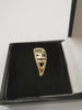 9CT Gold *MUM* Ring (375 Hallmarked) Love Hearts Side Design, 1.7Grams Total, Size: P
